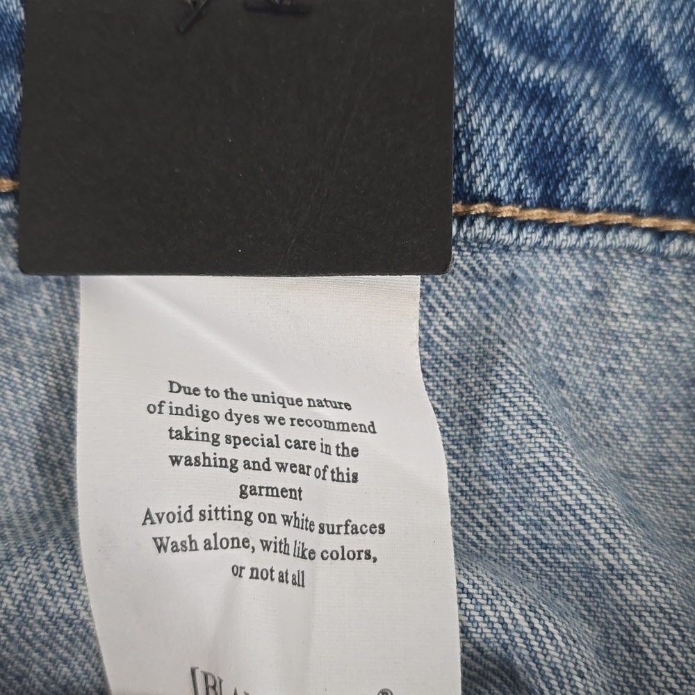 NWT BlankNYC wrap asymmetrical Jean denim skirt - Picture 7 of 10